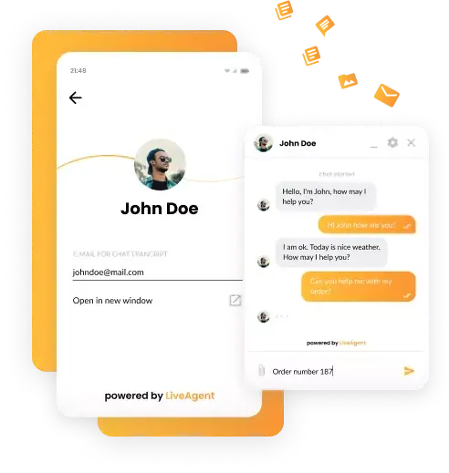 Software de servicio al cliente móvil