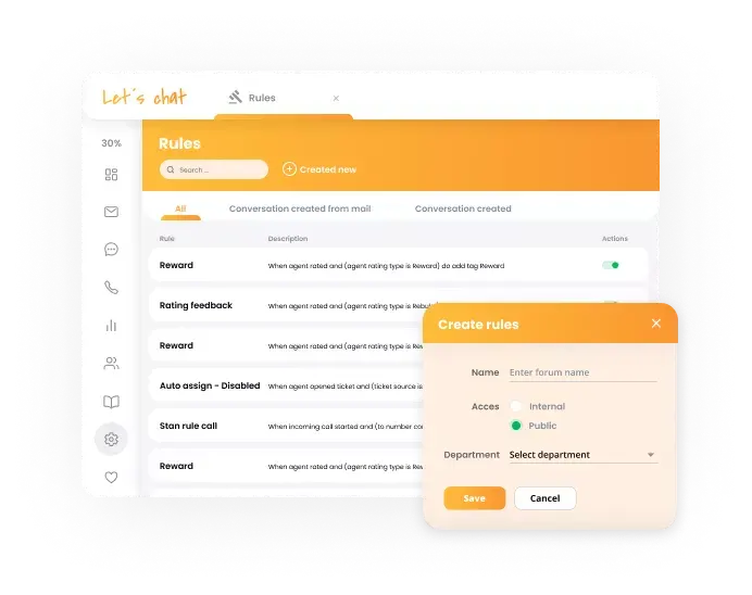 Reglas y automatización