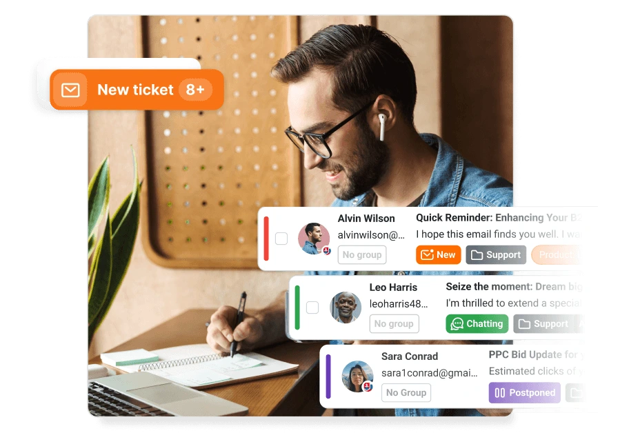 Software de gestión de tickets con agentes de IA