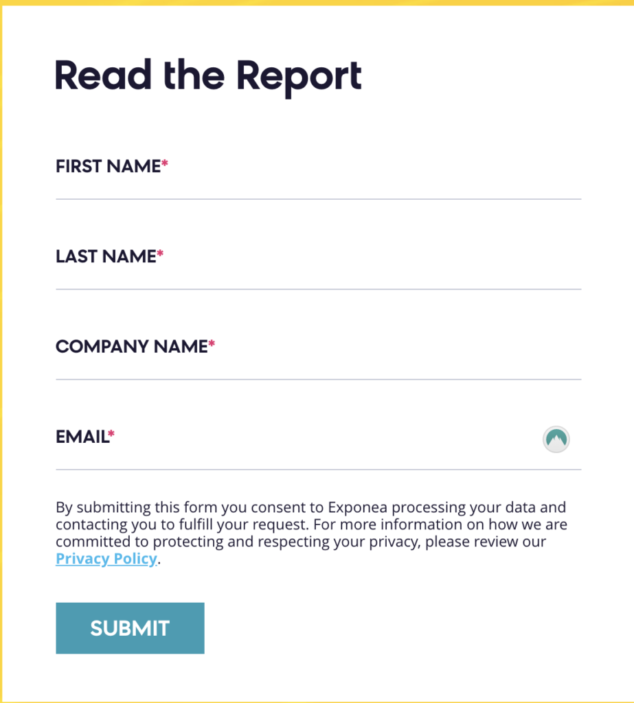 Informe restringido de Exponea
